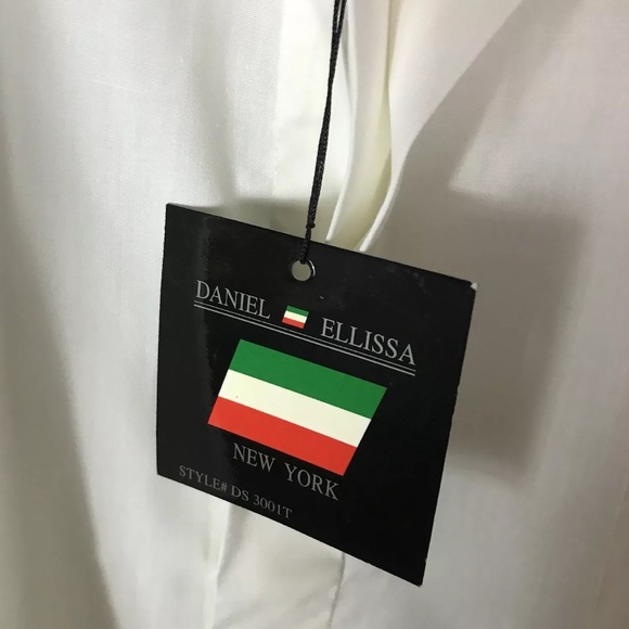 Daniel Ellissa Long Sleeve Ivory  Dress Shirt - Picture 6 of 8